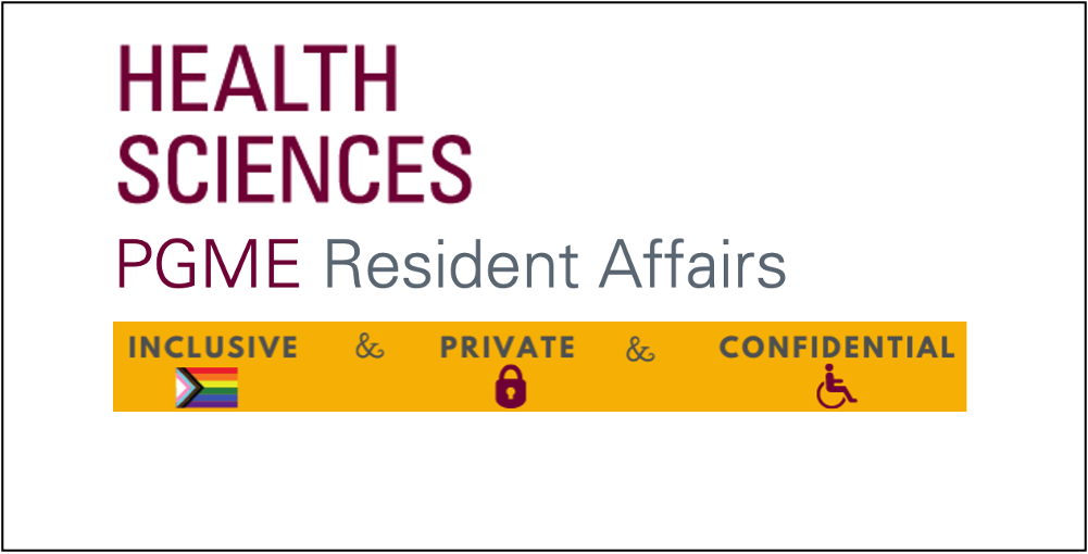 Banner reading Resident Affairs with the descriptors Supportive, Private and Confidential
